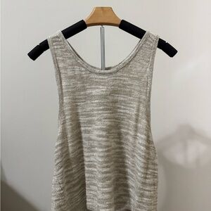 Aerie Textured Gray Tank Top